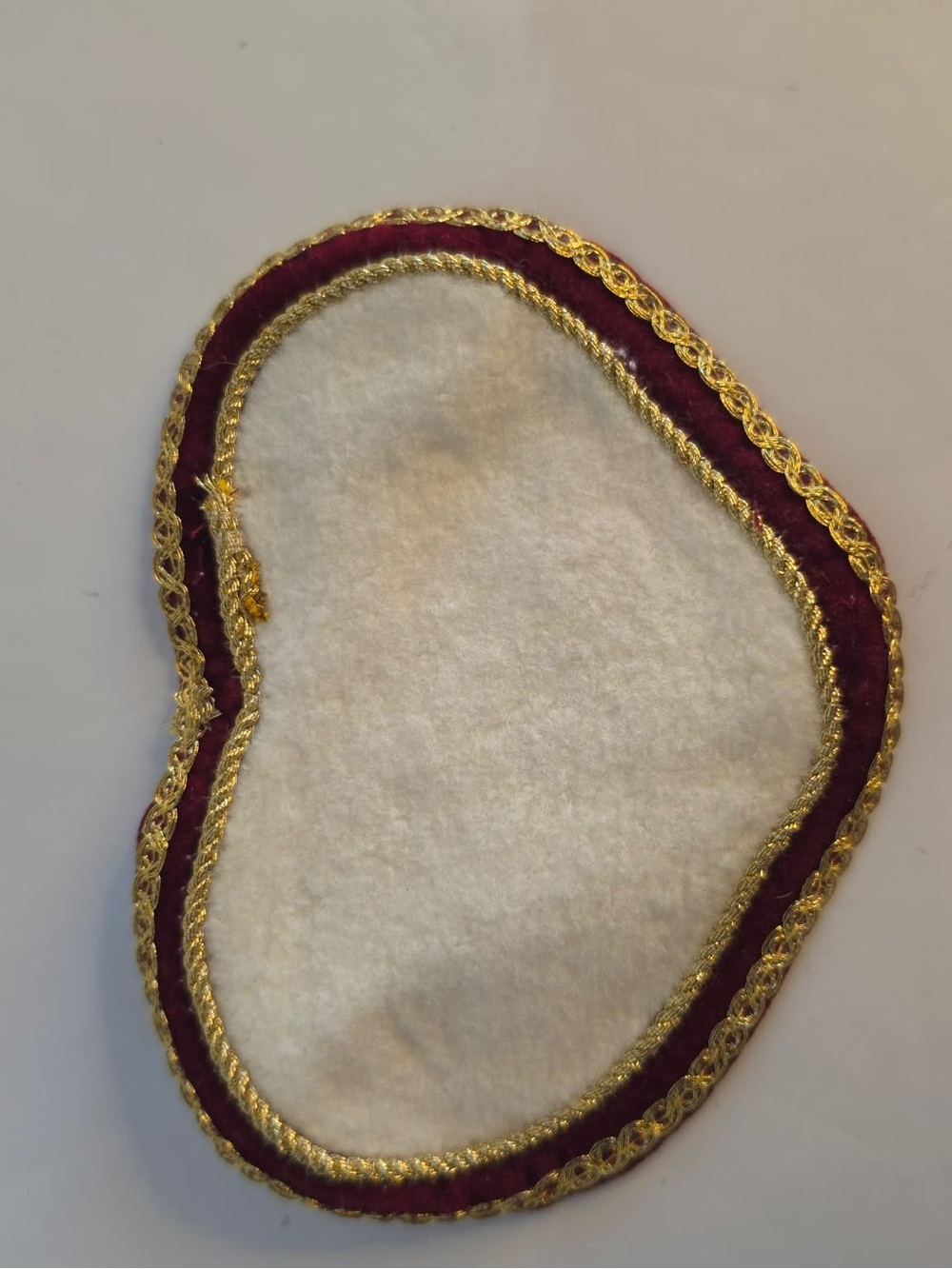 Vintage Barbie Brand Heart Shaped Royal Rug